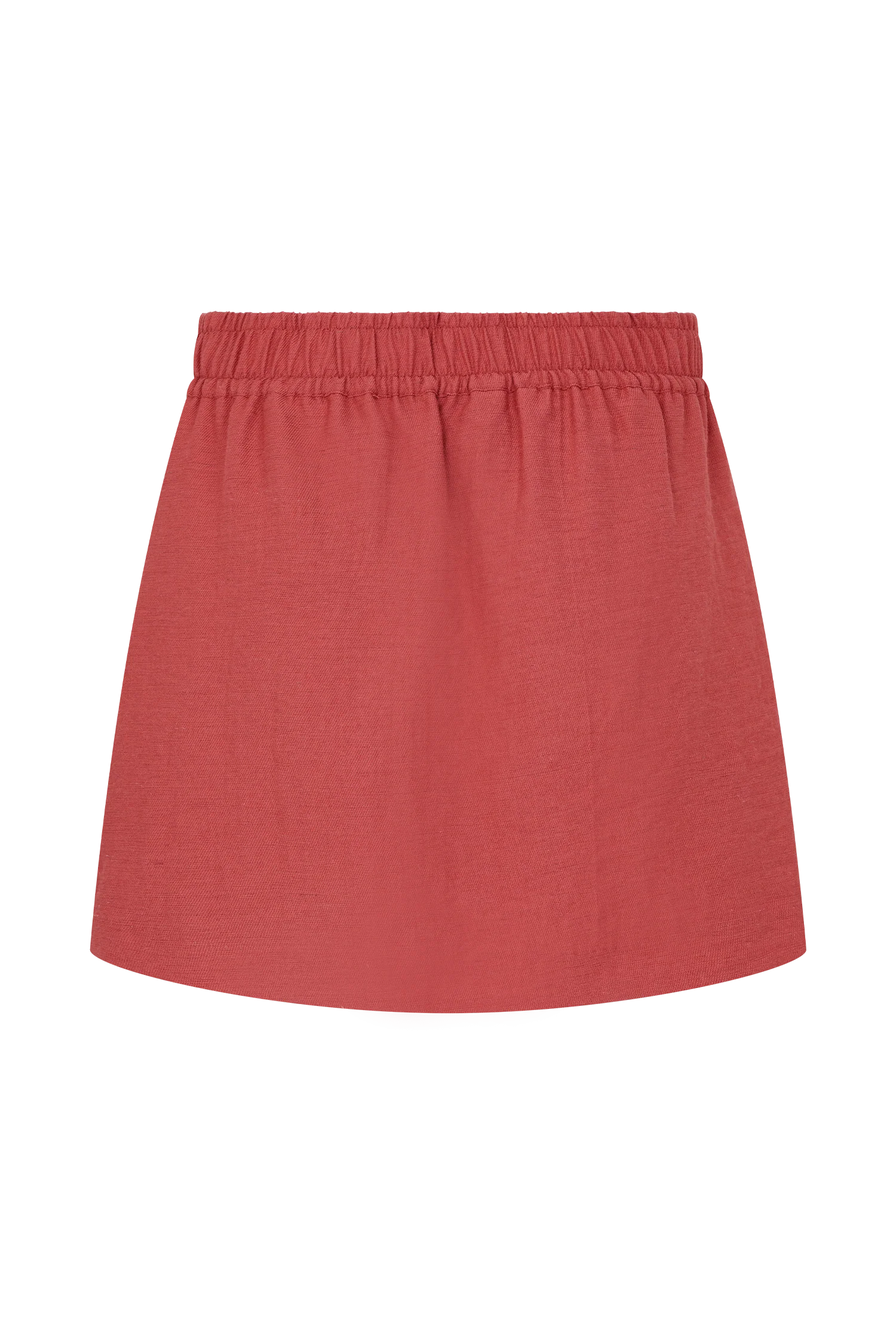 Kallie Linen Skort Burnt Rose