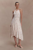 Sylvie Modal Hankie Midi Dress Floral Ditsy Print