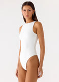 Vincenza Bodysuit White