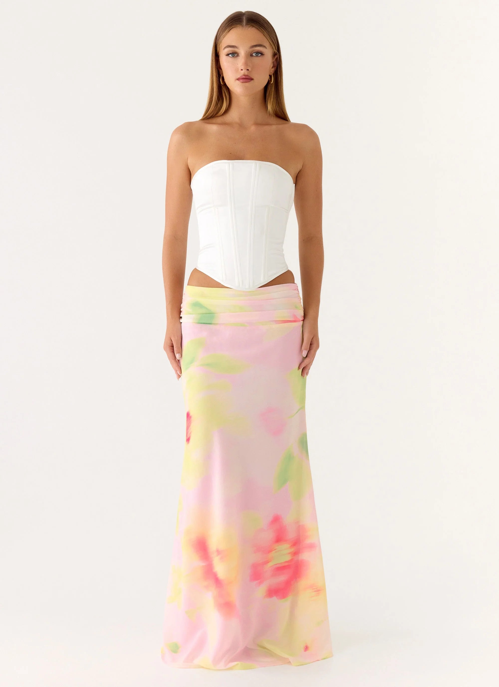 Sinnie Maxi Skirt - Floral Romance