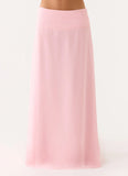 Natalya Maxi Skirt Pink