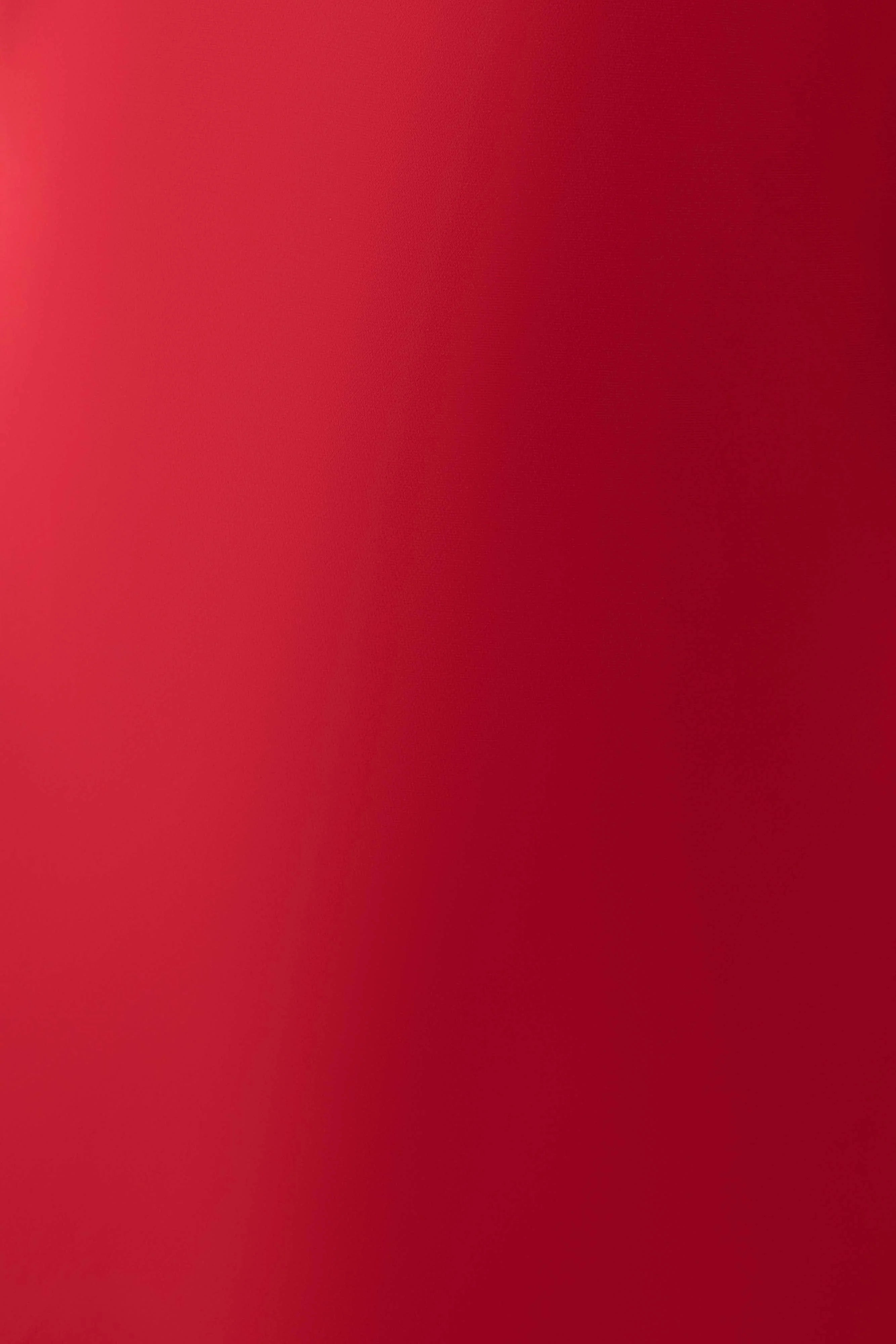 Esme Plunge Satin Maxi Dress Red