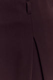 Simone Pleated Suiting Short Dark Chocolate