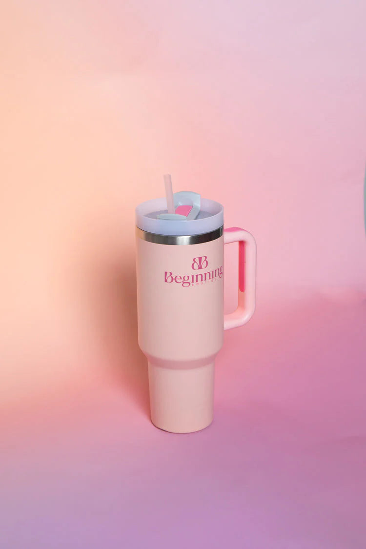 Beginning Boutique Miss Sippy Bubblegum Tumbler
