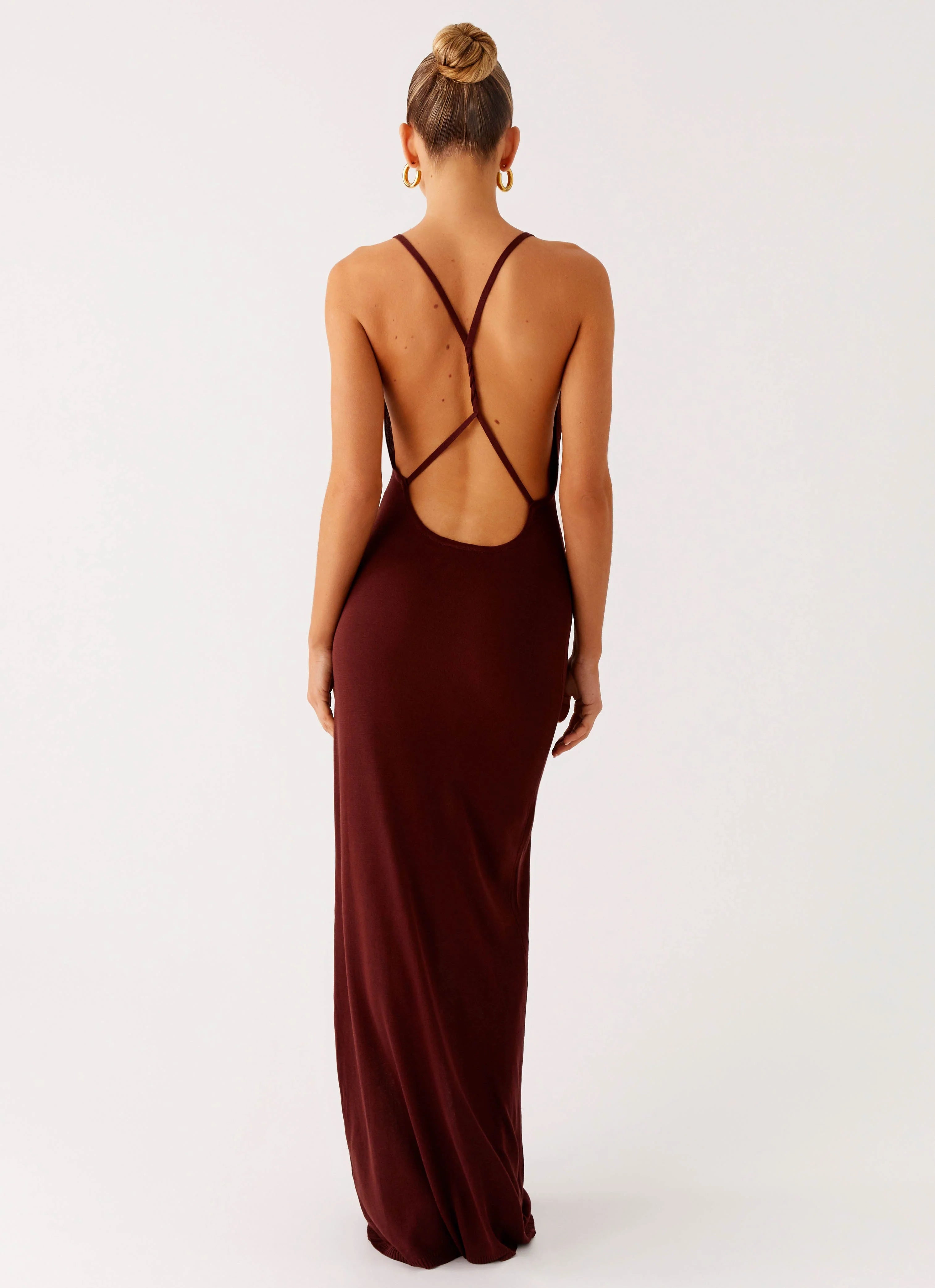 Nomad Muse Maxi Dress Chocolate