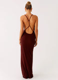 Nomad Muse Maxi Dress Chocolate