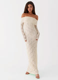 Yours Always Lace Maxi Dress Ivory