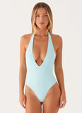 Delia One Piece Swimsuit Aqua