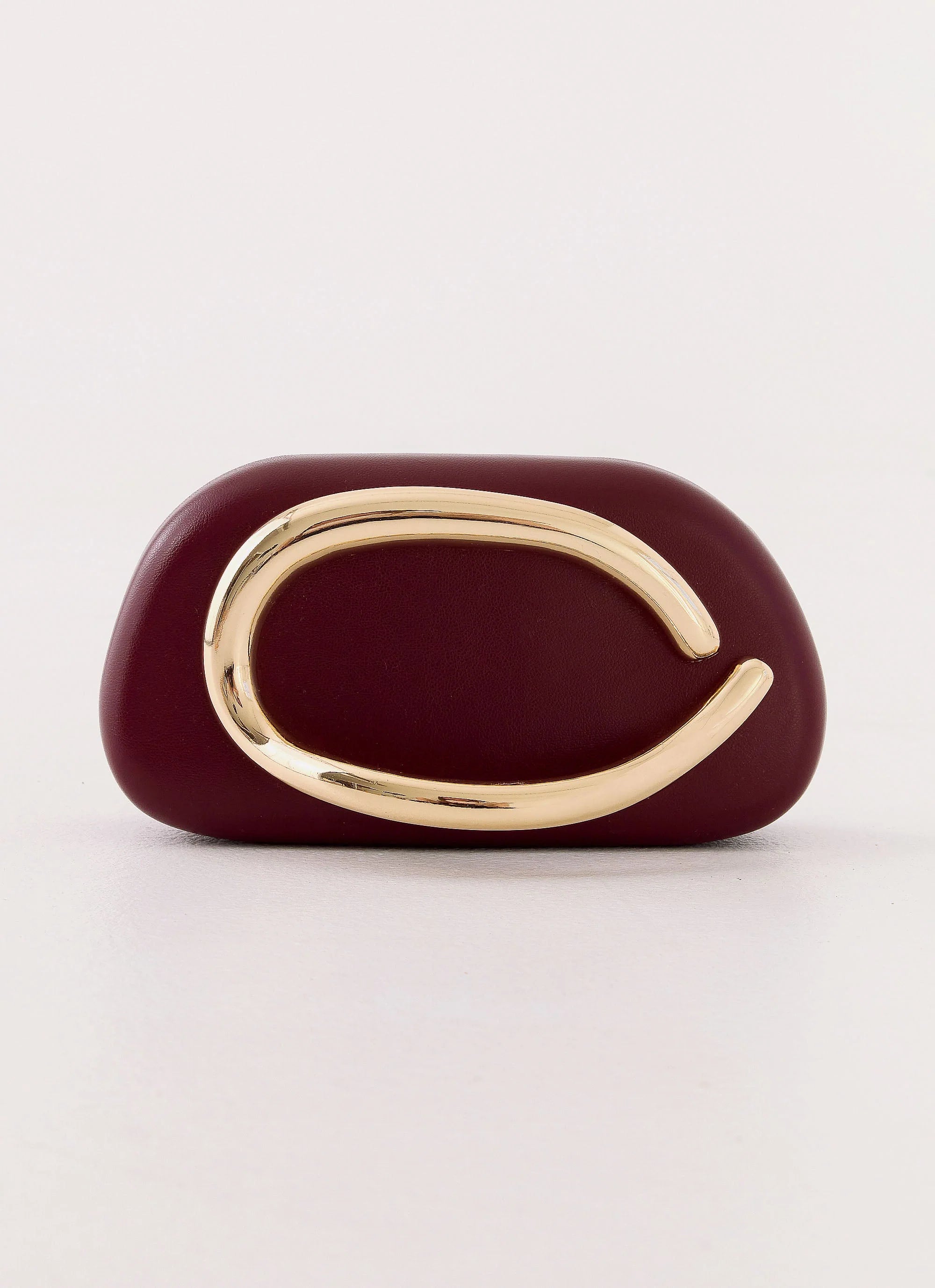 Avenna Clutch Bag Maroon