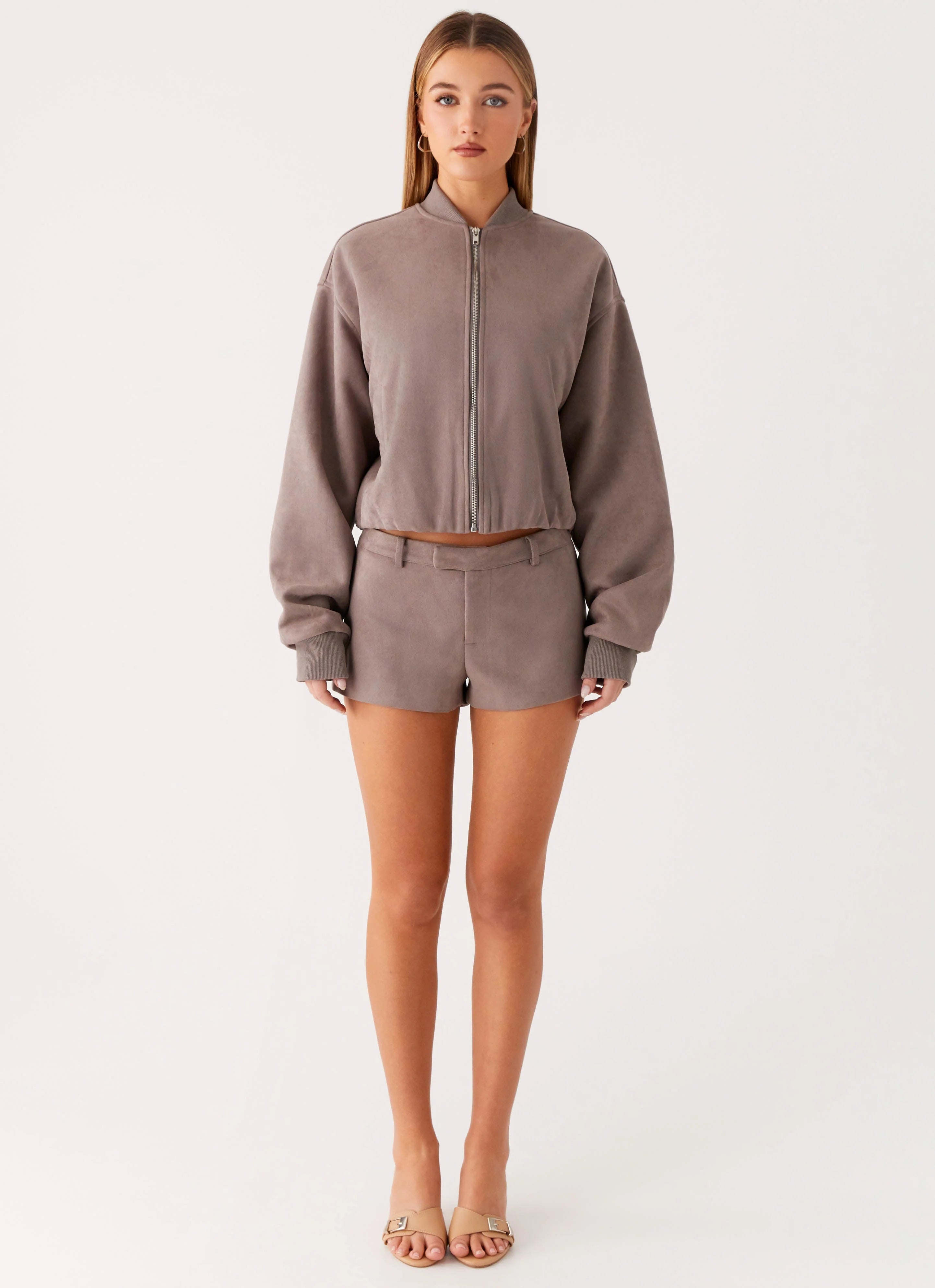 Thats Chill Bomber Jacket Grey