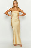 Maiah Yellow Maxi Dress