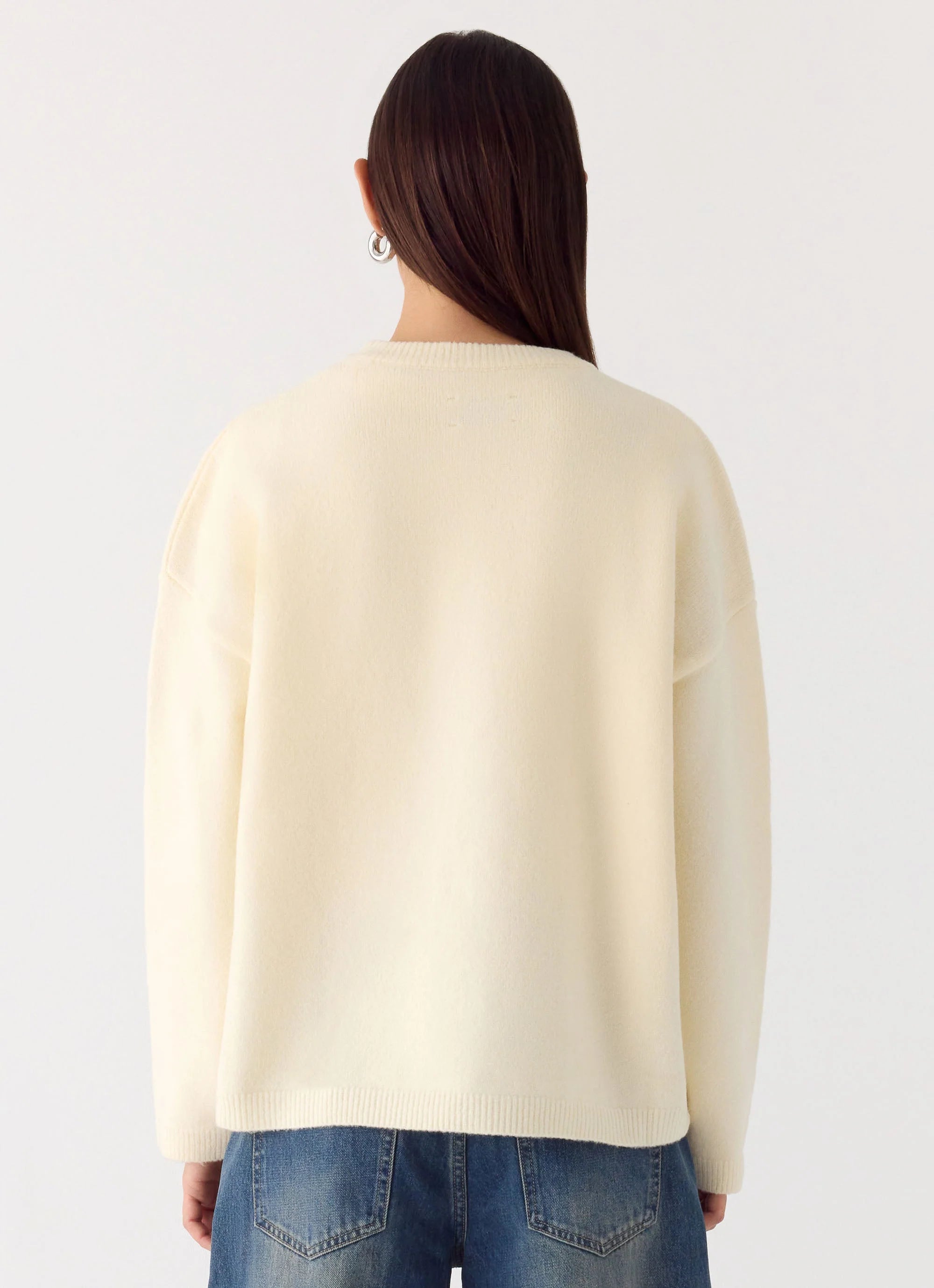 Miyuki Knit Sweater Cream