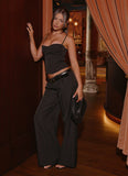 Tayana Corset Top Black