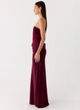 Champagne Skies Maxi Dress Plum