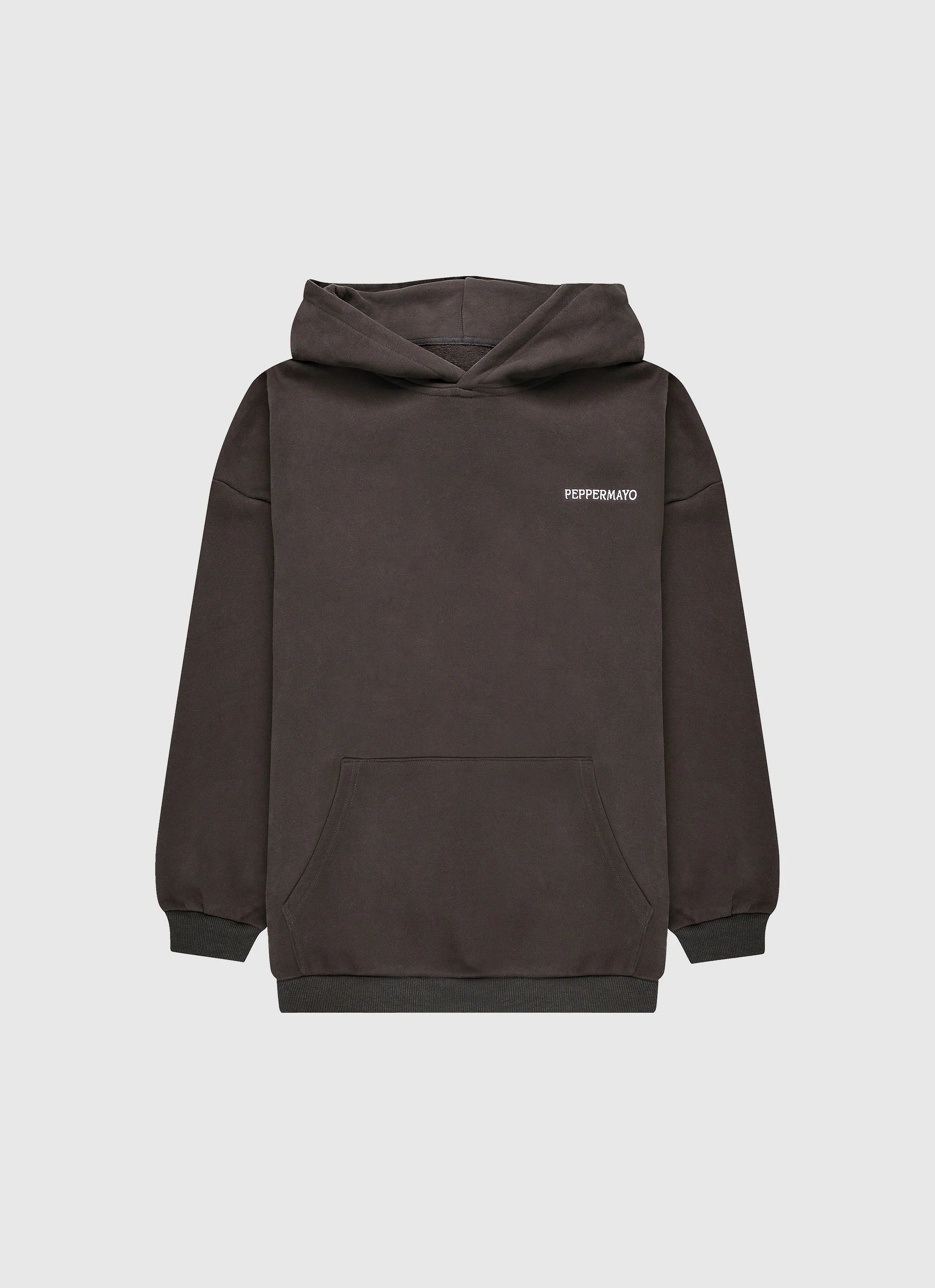 Signature Oversized Hoodie Charcoal