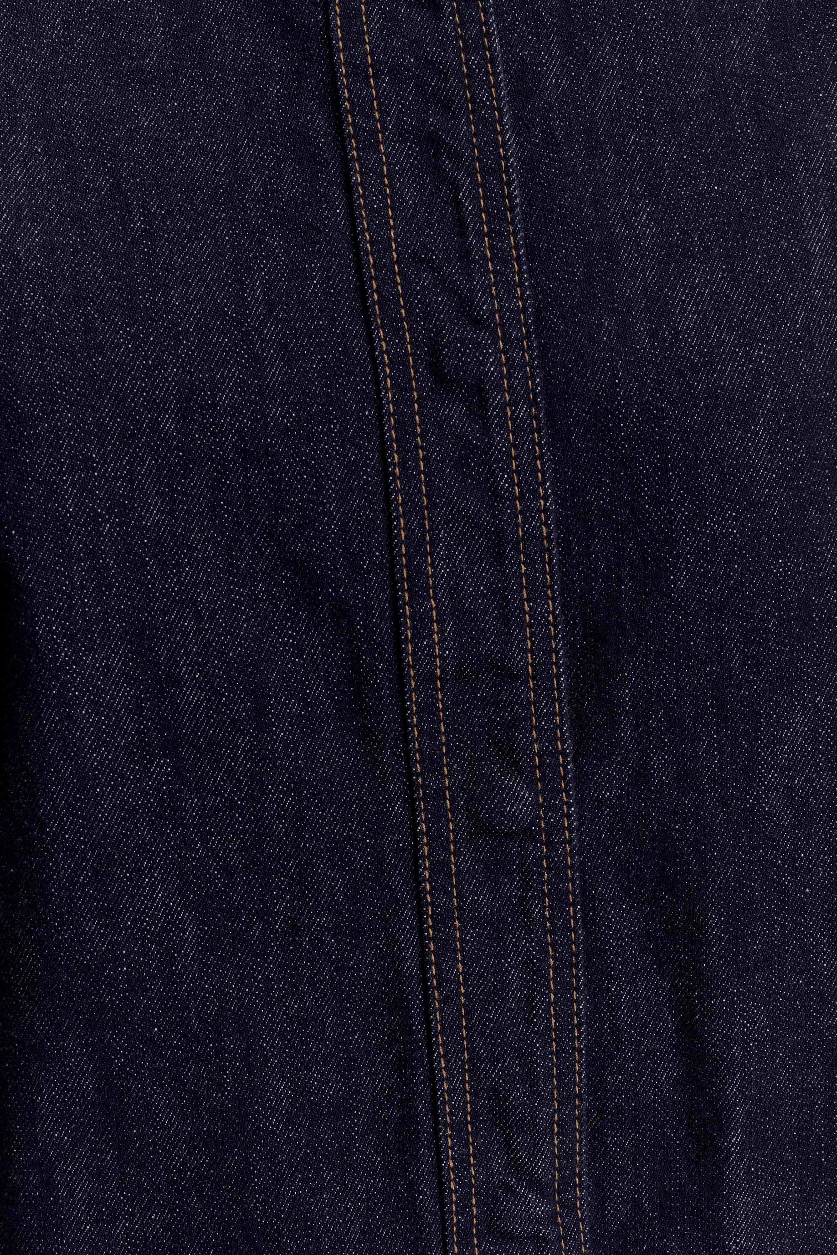 Lioda Oversized Denim Shirt Washed Indigo Blue