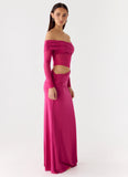 Kerli Maxi Dress Fuchsia