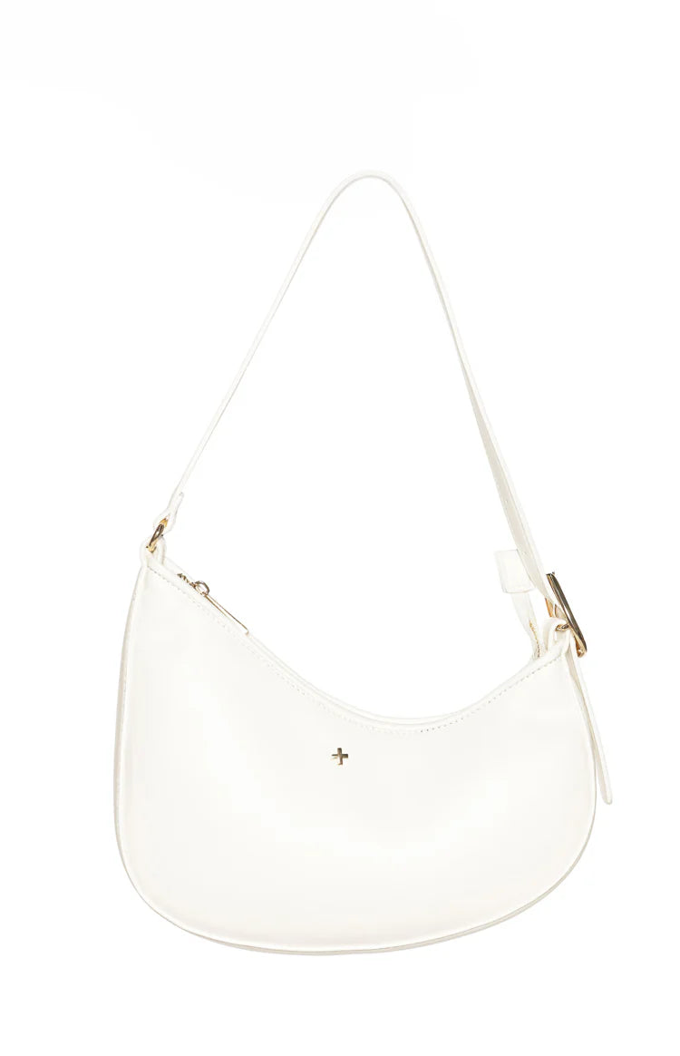 Peta and Jain Cinder White Shoulder Bag