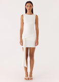 Everly Mini Dress - White