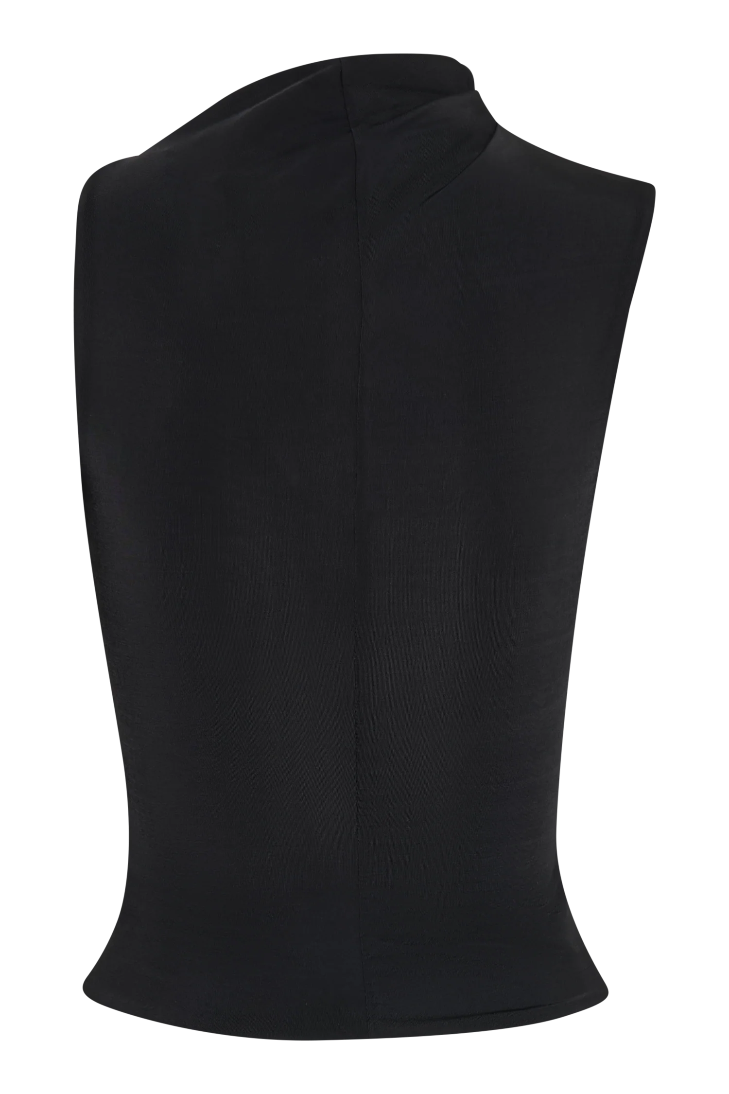 Hadleigh Sleeveless Slinky Top Black