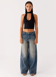 Calico Denim Jeans Indigo
