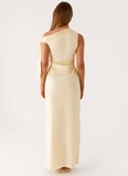 Marella Maxi Dress Yellow