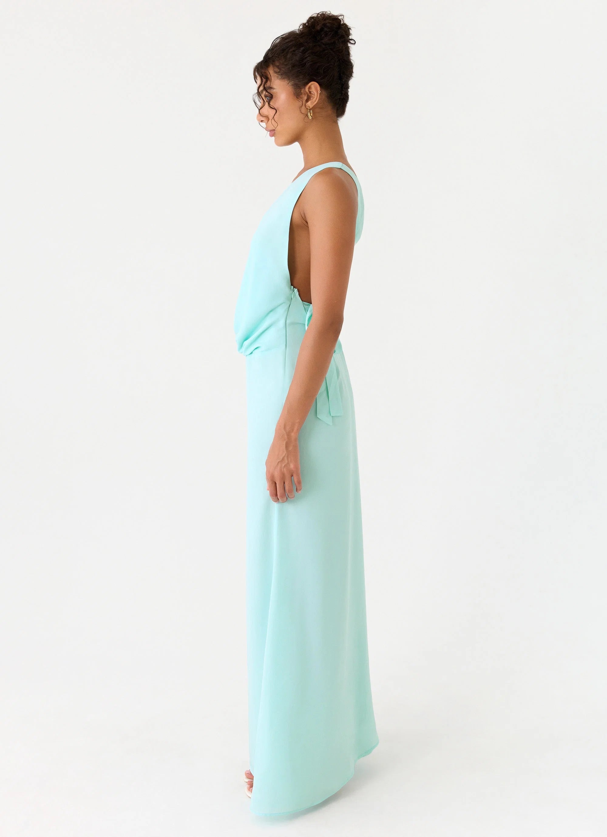 Analia Maxi Dress Aqua