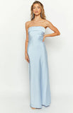 Maiah Blue Formal Maxi Dress