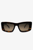 Marsha Otra Tortoiseshell Thick Cat Eye Brown Tinted Sunglasses