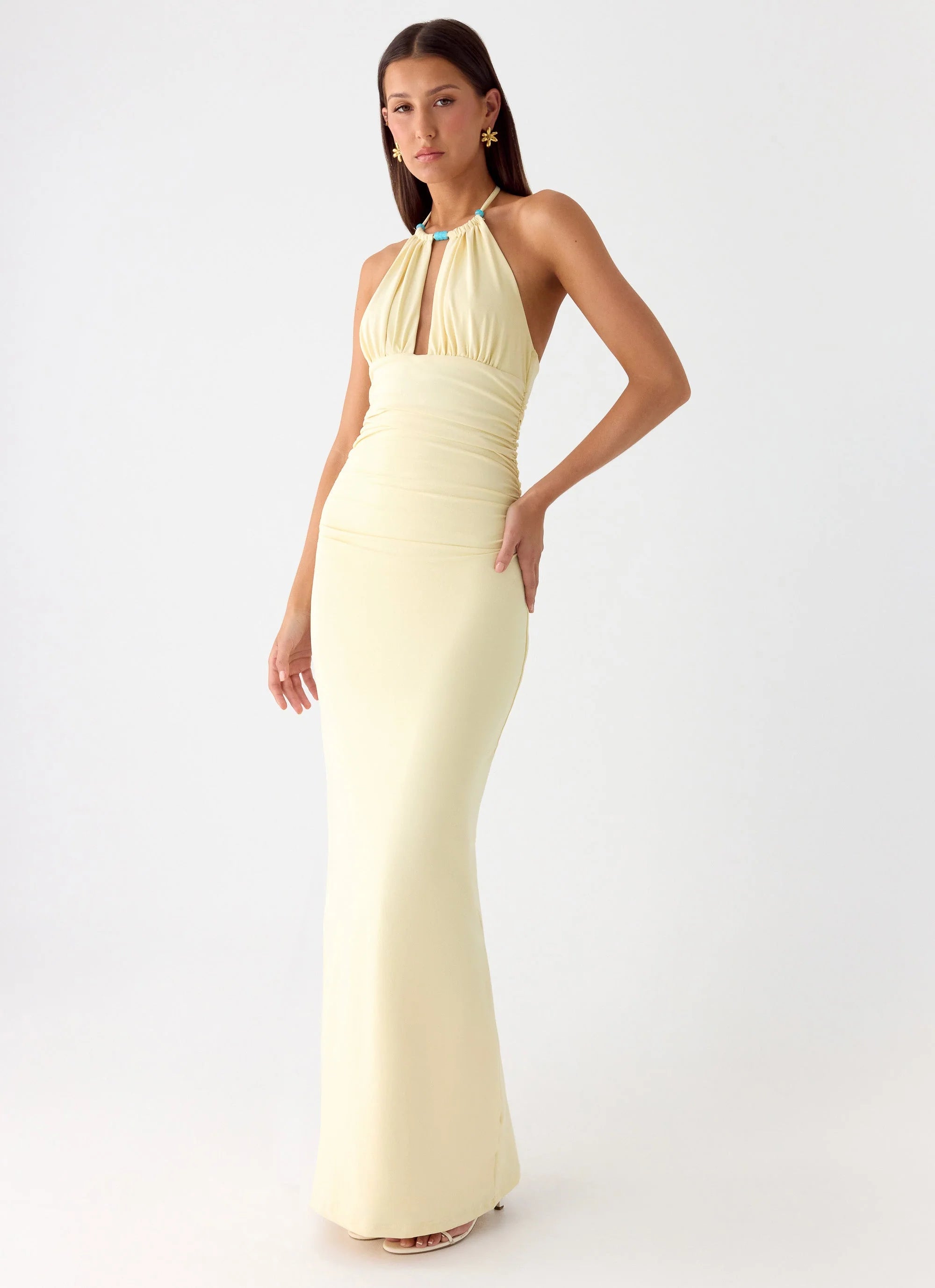 Madi Maxi Dress Yellow