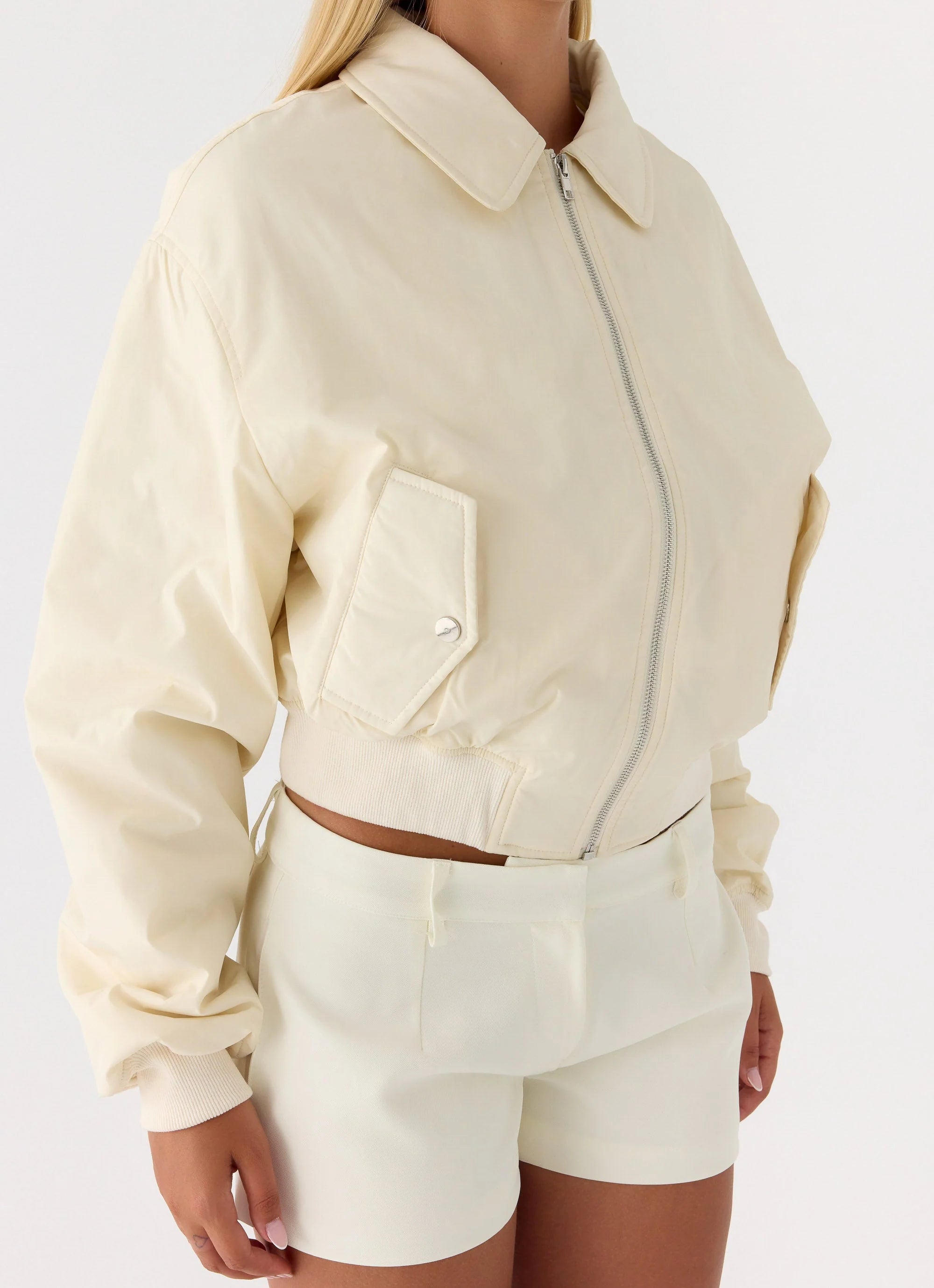 Jameson Bomber Jacket Ivory
