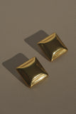 Wilma Square Earrings Gold