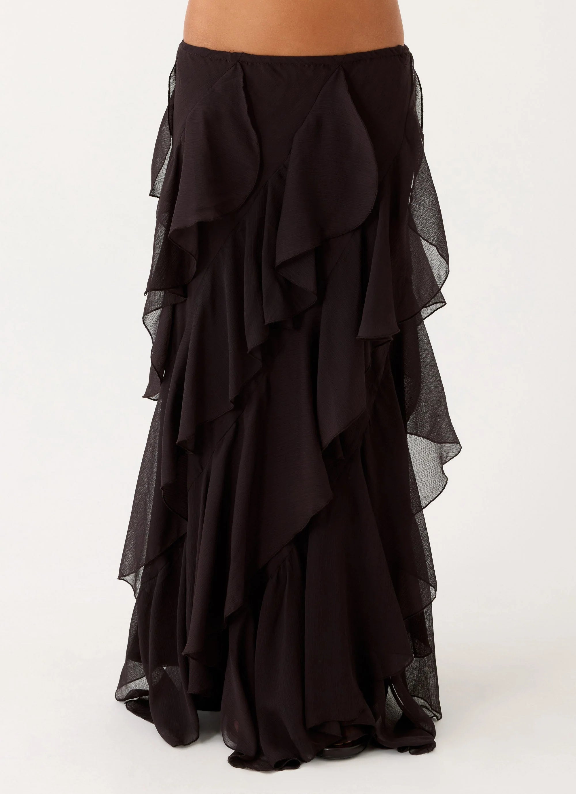Silvanna Maxi Skirt - Chocolate