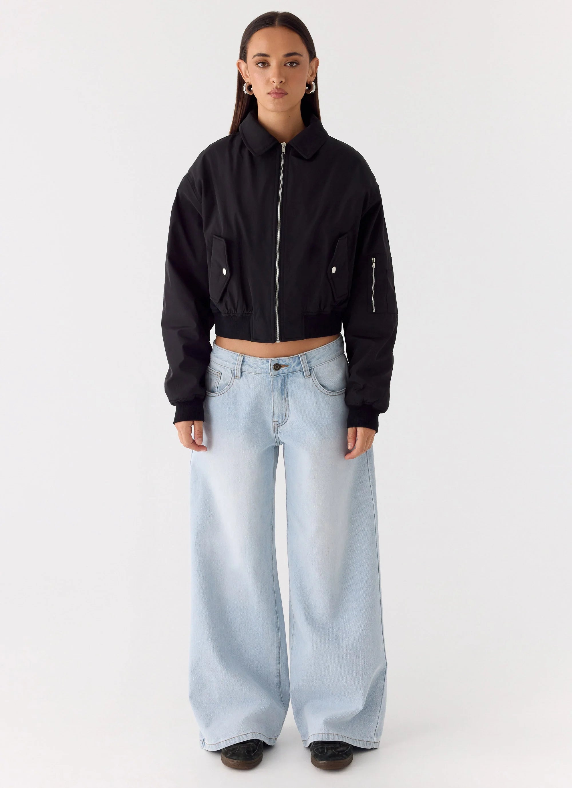 Jameson Bomber Jacket Black