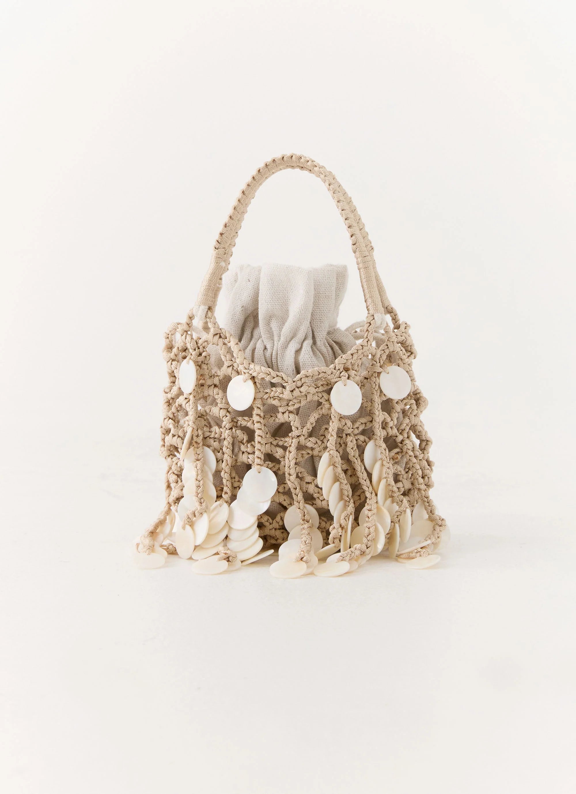 Deep Sea Kisses Bag Cream