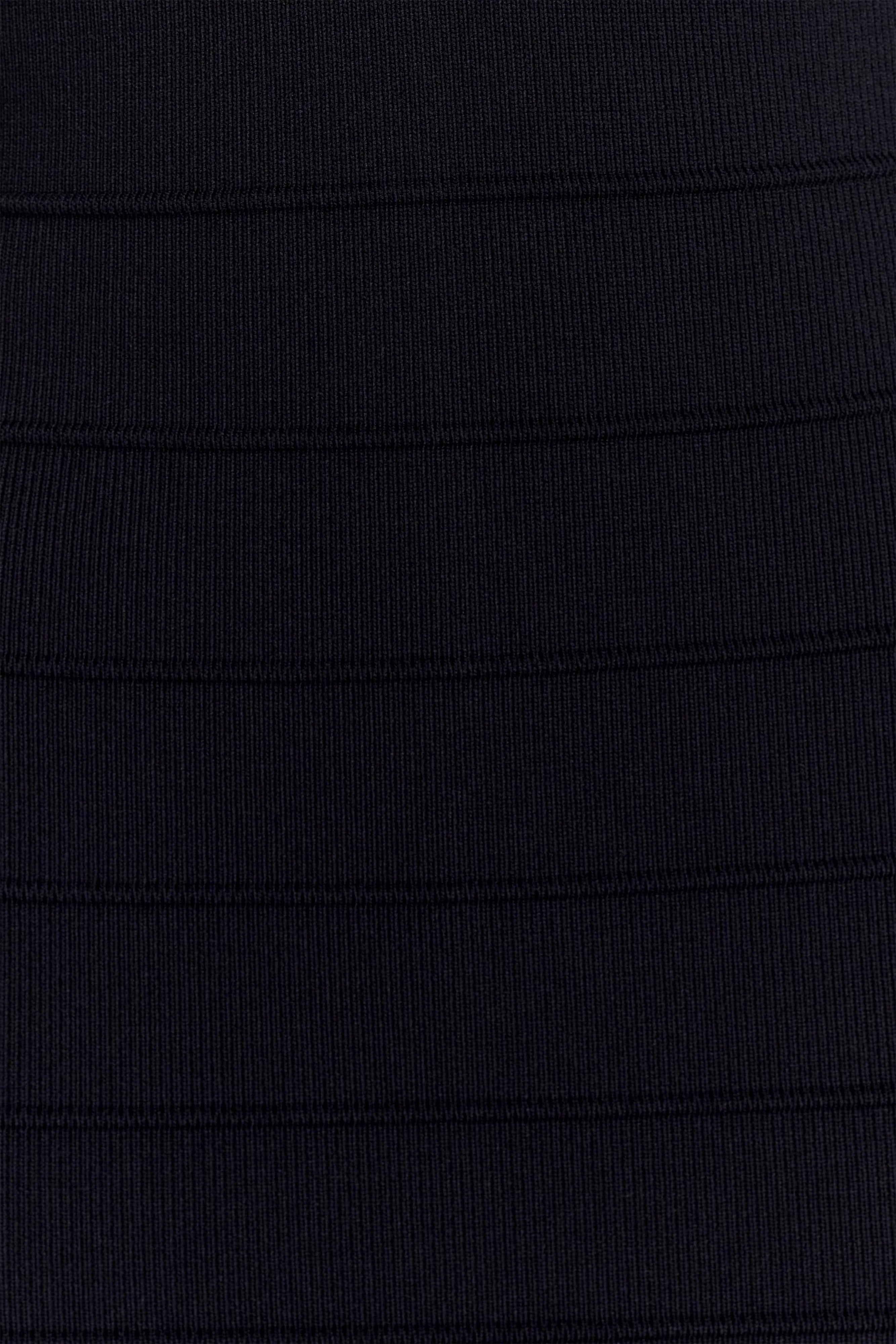 Jaylen Bandage Knit Maxi Dress Black