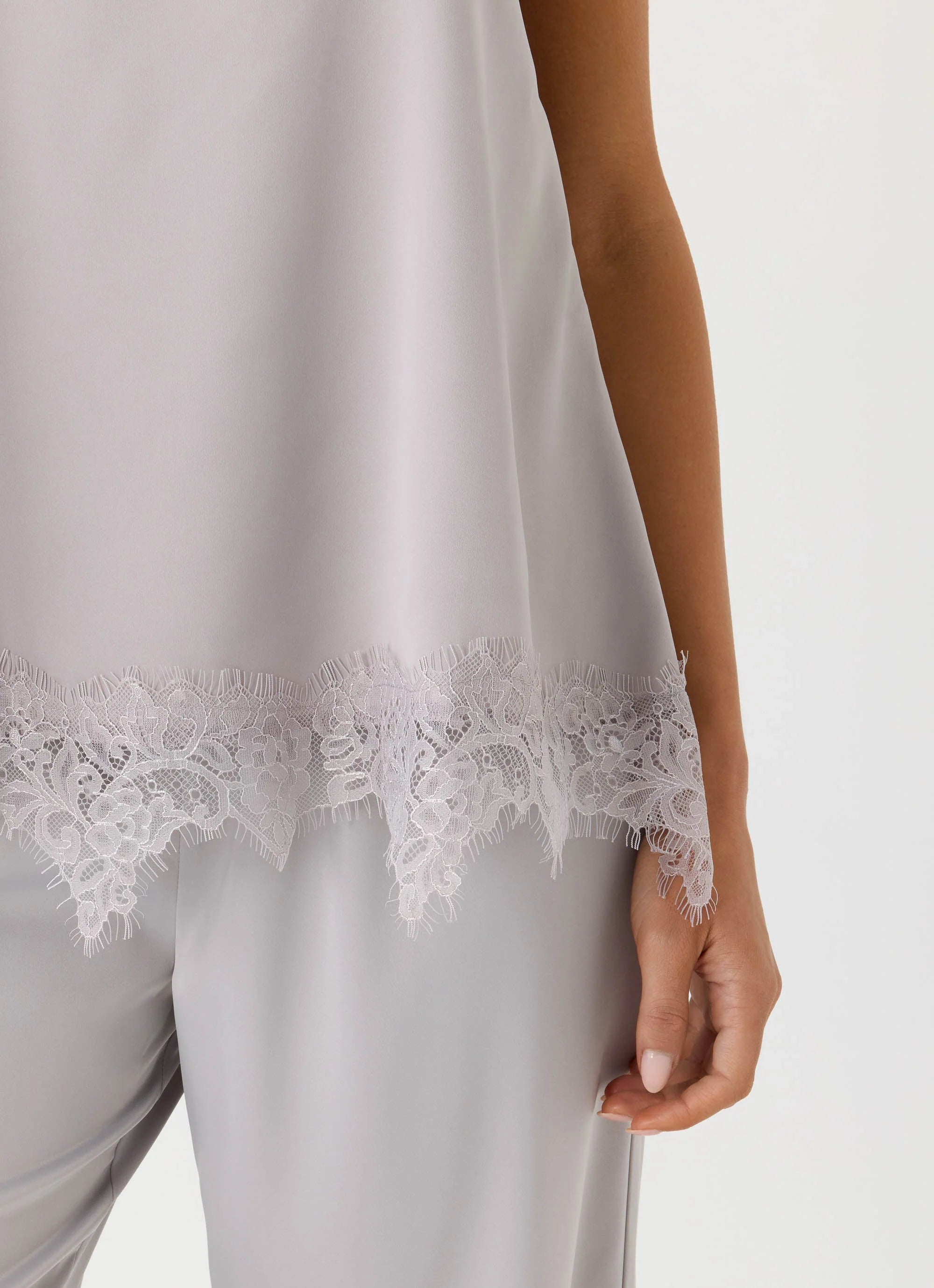Sella Strapless Top - Misty Blue