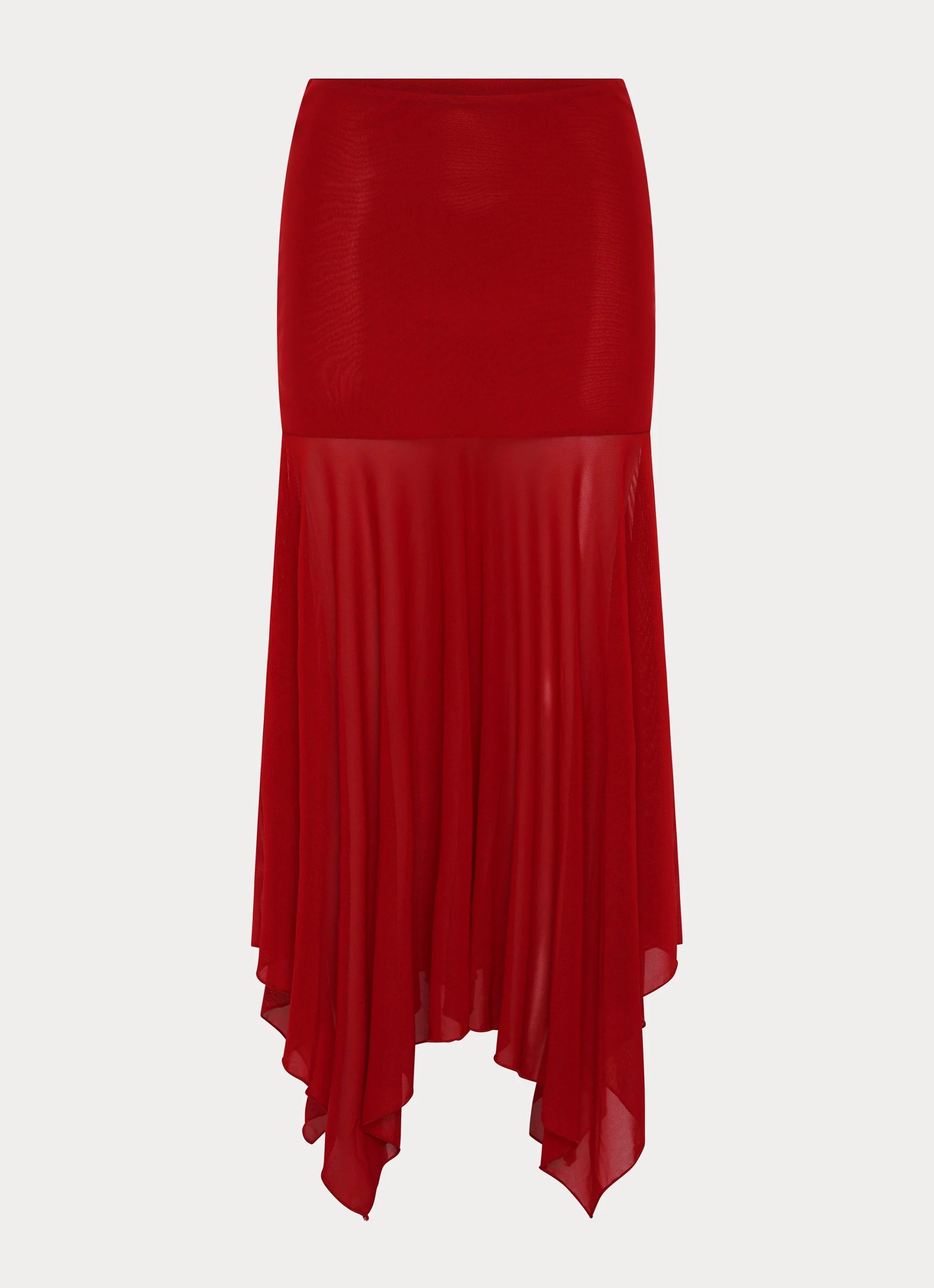 Dionne Maxi Skirt Red