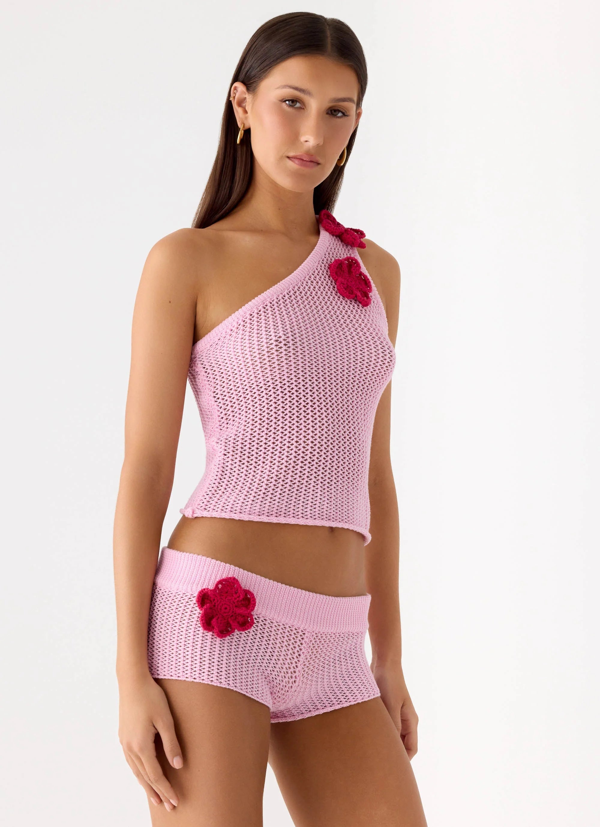 Sunray Shine Mini Shorts Pink