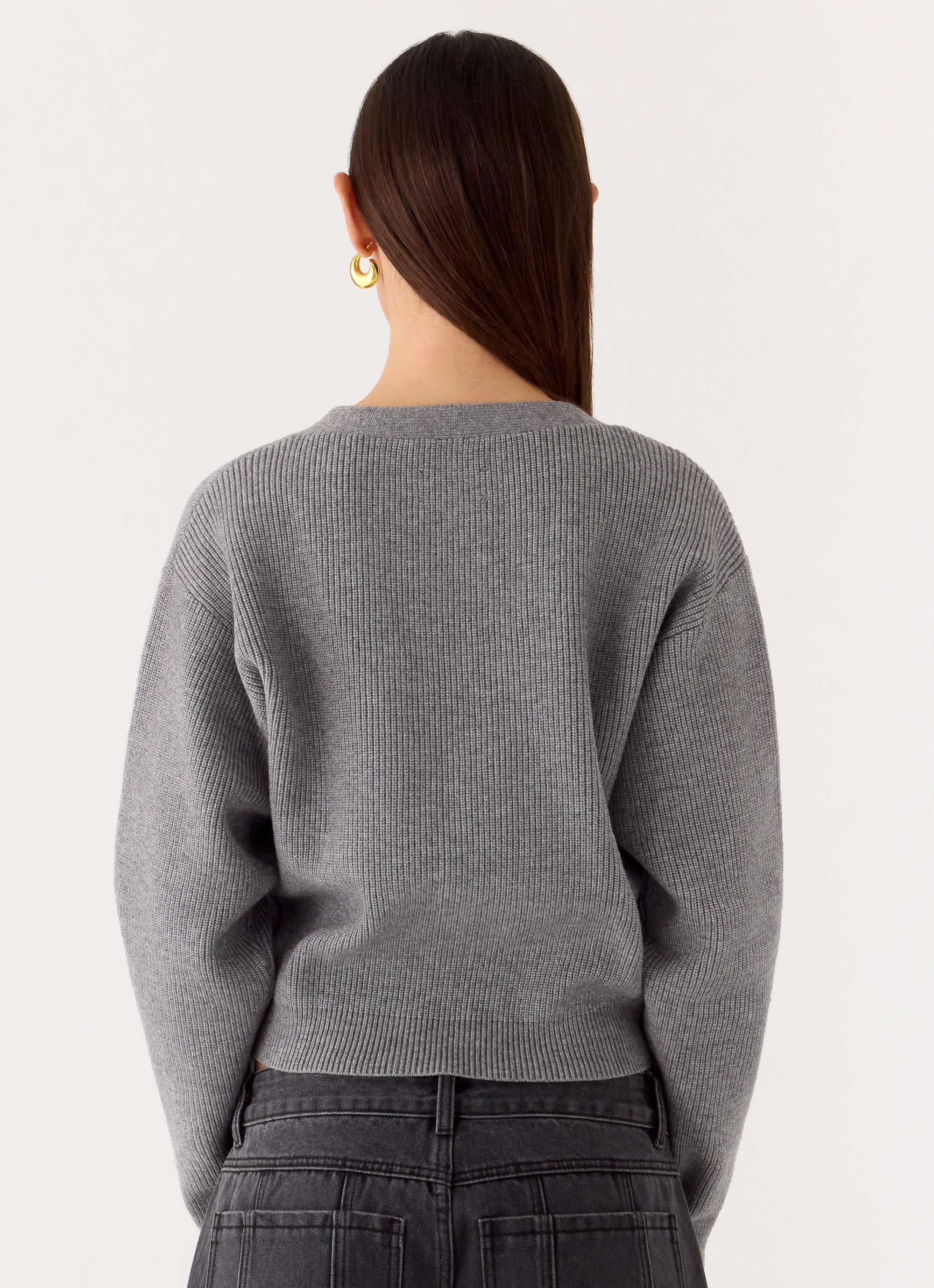 Orla Knit Sweater Grey