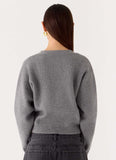 Orla Knit Sweater Grey