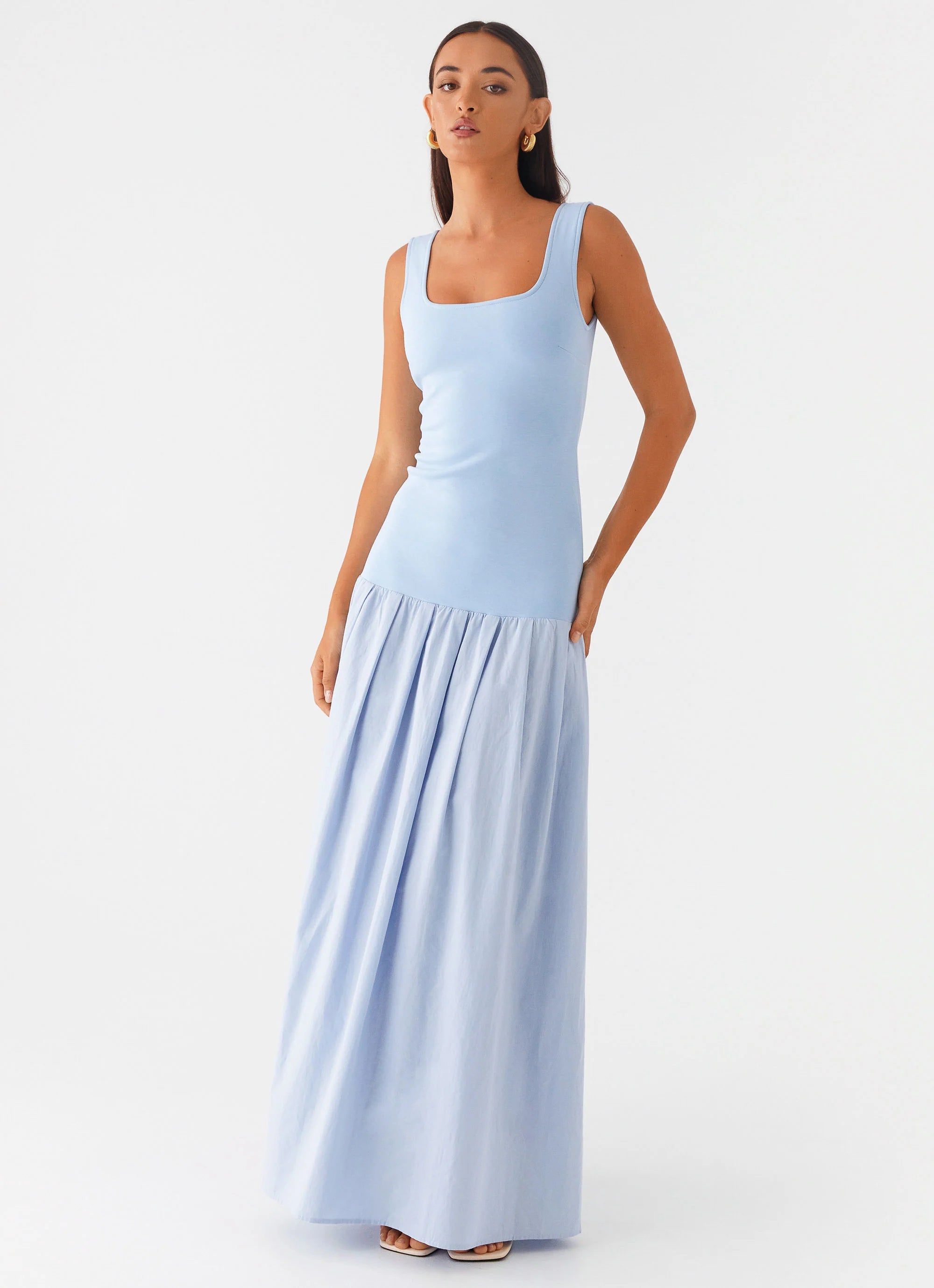 Jaxon Maxi Dress Blue