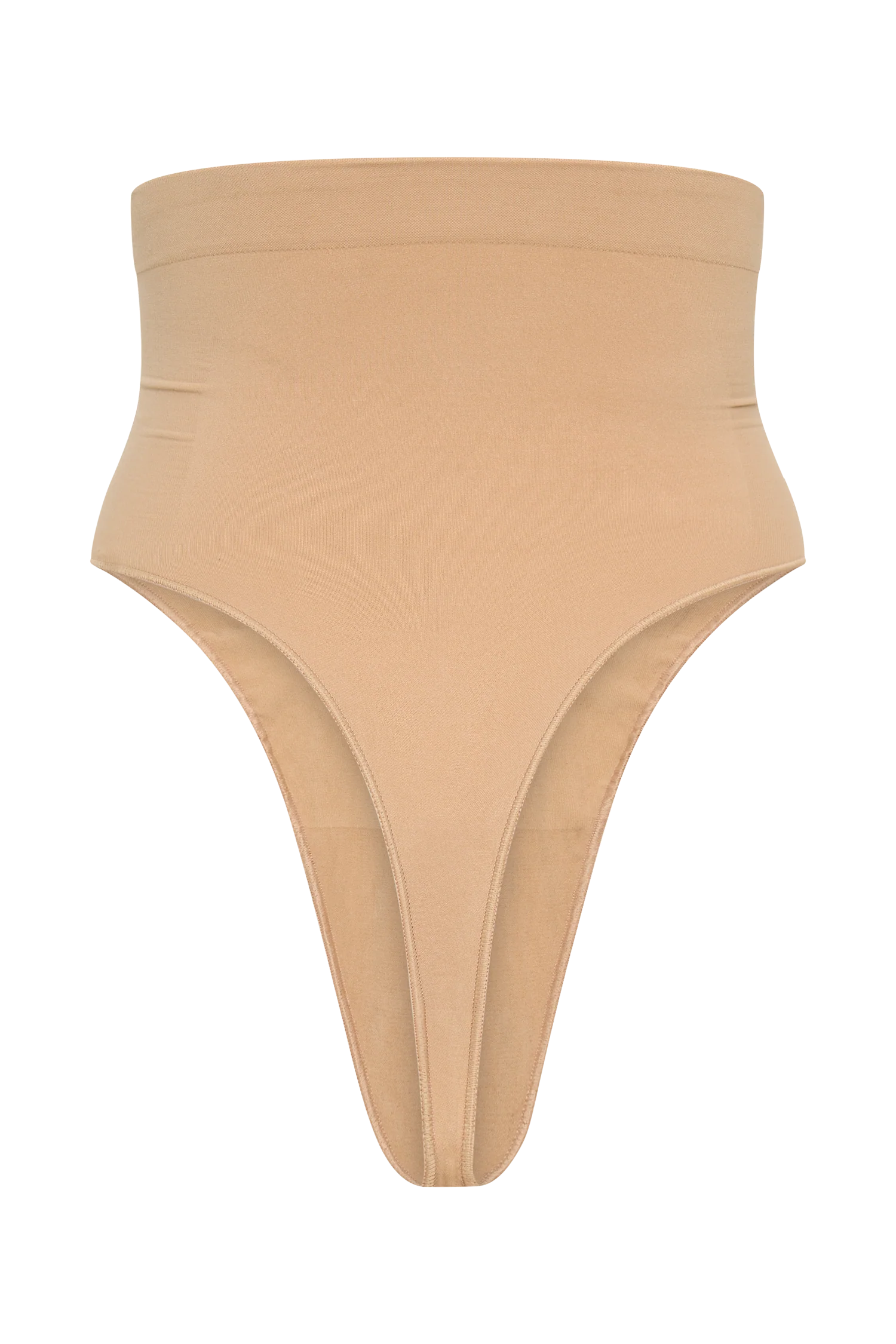 Saria High Waist Shapewear Briefs Beige