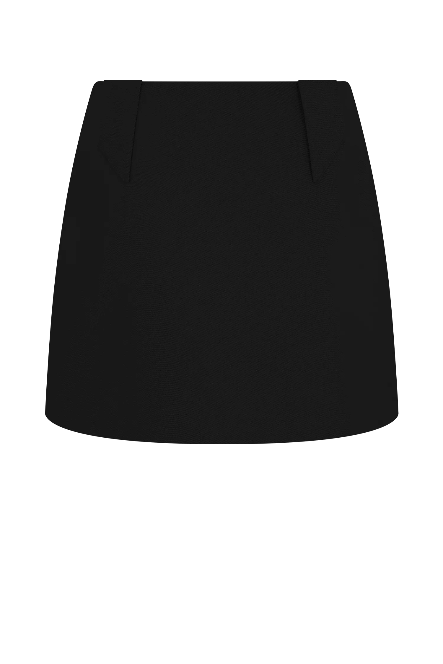 Gina Suiting Mini Skirt Black