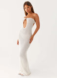Seafoam Maxi Dress Ivory