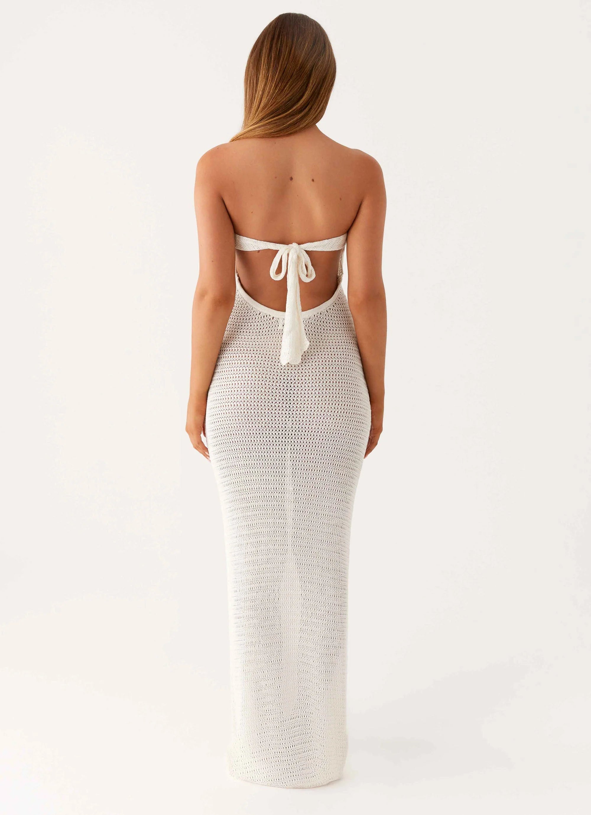 Seafoam Maxi Dress Ivory