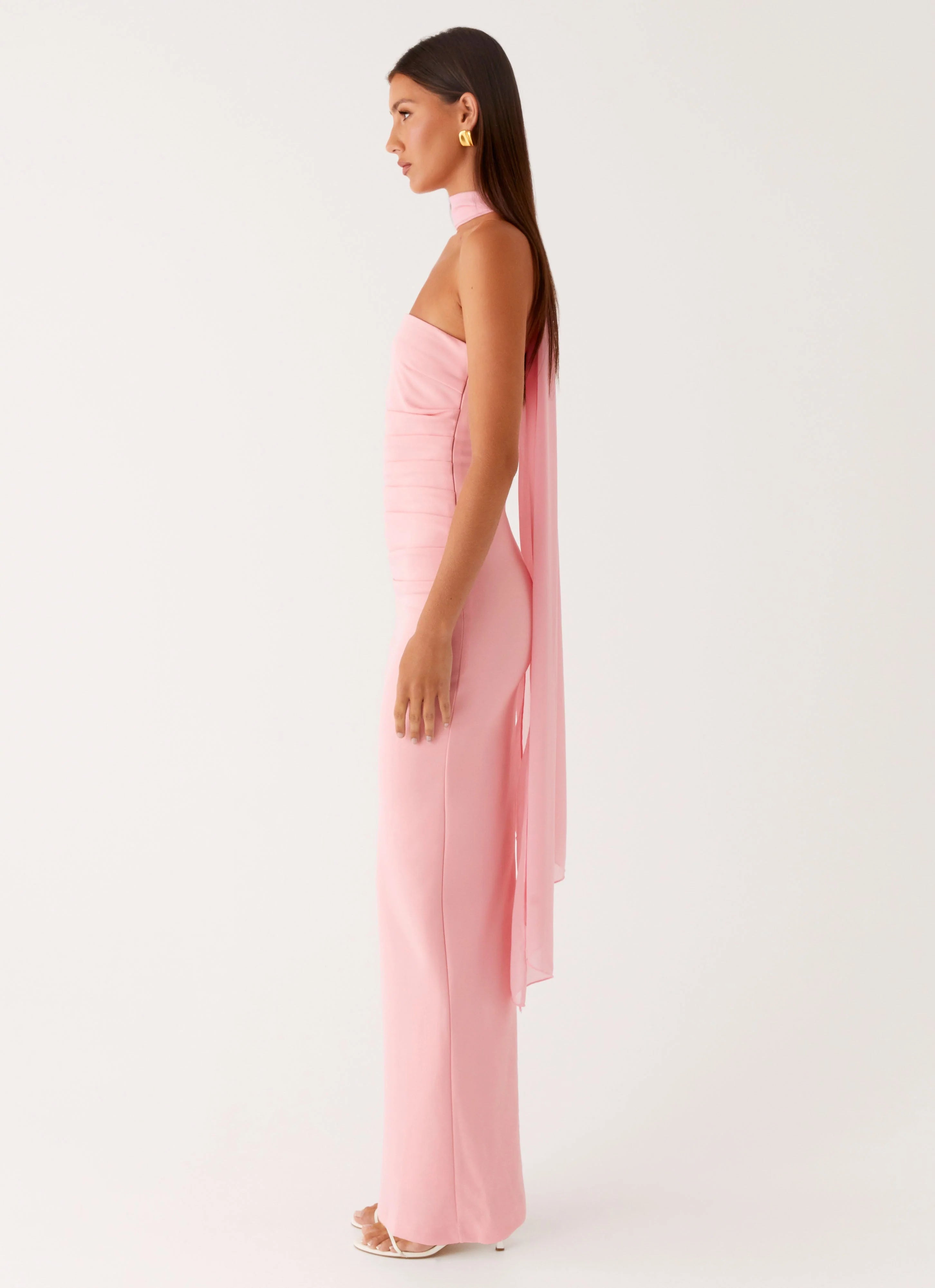 Libra Maxi Dress Pink