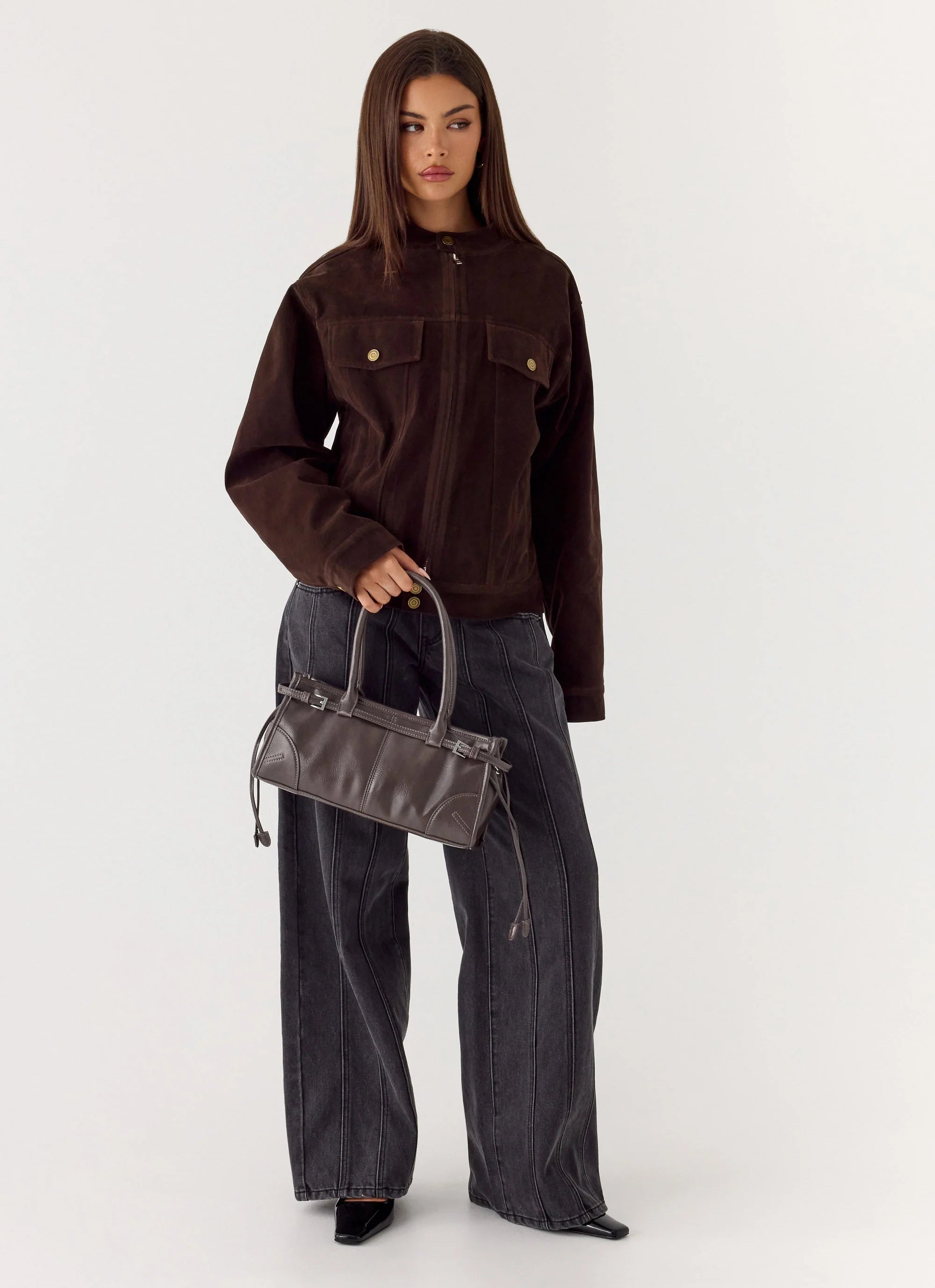 Static Kiss Bag Brown