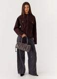 Static Kiss Bag Brown
