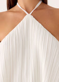 Danni Halter Top White